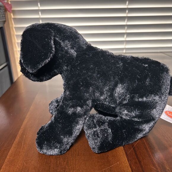 Melissa & Doug Plush Benson Black Labrador Retriever Dog 10” Stuffed Animal Toy - Picture 4 of 7